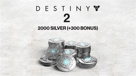 2000 (+300 Bonus) Destiny 2 Silver - Epic Games Store