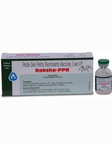 Raksha PPR Vaccine at ₹ 400/vial | Raksha PPR in Brahmapuri | ID: 2851567920733