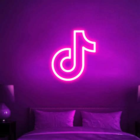 Tiktok Logo Neon Sign - Neon Light – Neon Walls