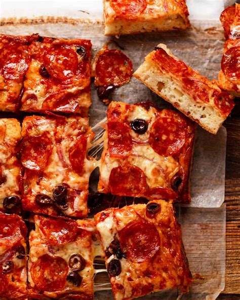 Overhead photo of slices of Easy pizza bread