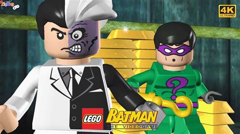 Lego Batman All Bosses + End Cutscenes 4K | ZigZagGamerPT - YouTube