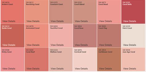 2019 Color Trends(2) Coral - Dream Painting coral | Coral paint colors, Coral colour palette ...