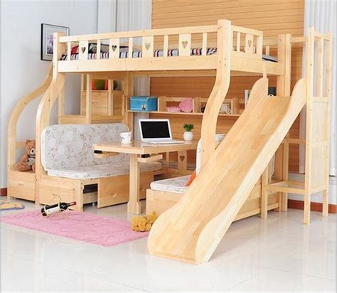 13 Best Of Loft Bed with Slide Plans | Cool kids bedrooms, Kids bedroom furniture, Bedroom design