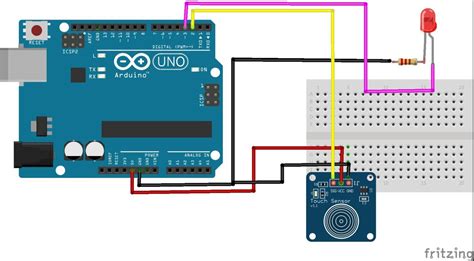 Touch sensor with Arduino | arduino touch switch | Techatronic