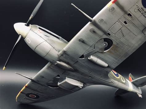 Airfix 1/24 Spitfire Mk Vb - LSM Work In Progress - Large Scale Modeller