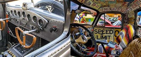 Top 50 Best Rat Rod Interior Ideas - Retro Automotive Designs