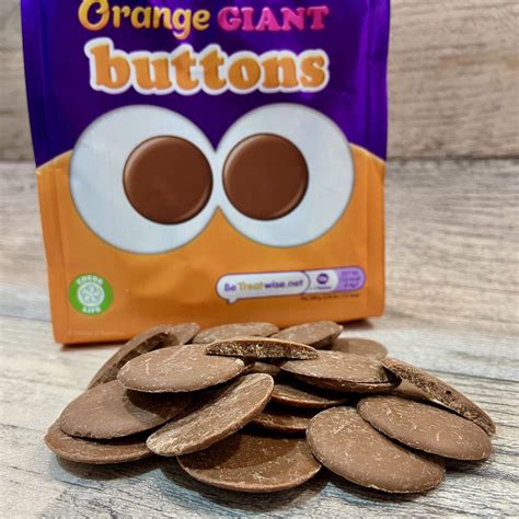 Cadbury Orange Chocolate Buttons