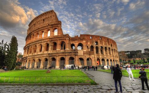 Roman Colosseum Panorama Wallpaper – Travel HD Wallpapers