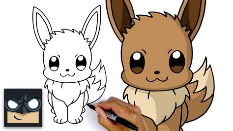 Eevee Drawing Easy Cute - img-wimg