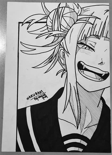 Himiko Toga Best Anime Drawings Anime Sketch Anime Drawings | The Best ...