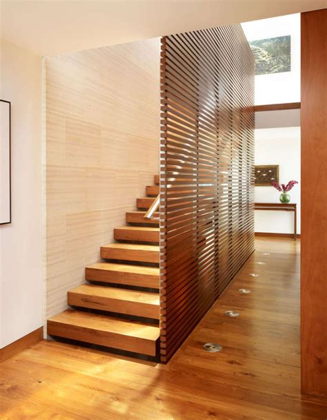 Modern Interior Staircase Materials Photo