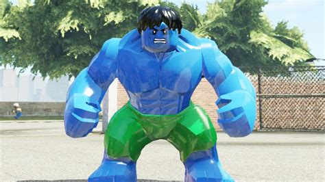 Lego Blue Hulk