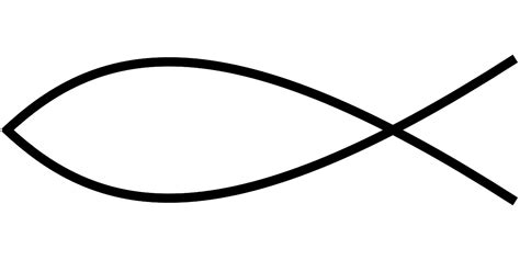 Christian Fish Symbol Clipart