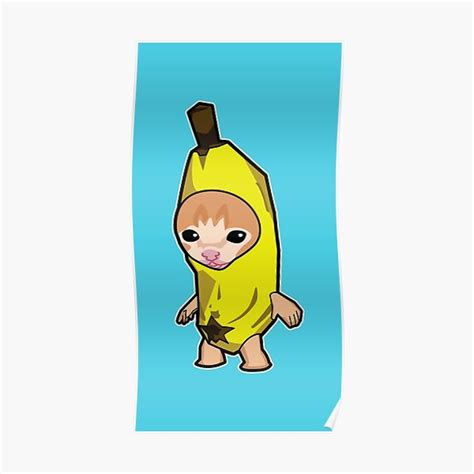 "Happy Happy Banana Cat meme" Poster for Sale by Rzera- | Redbubble