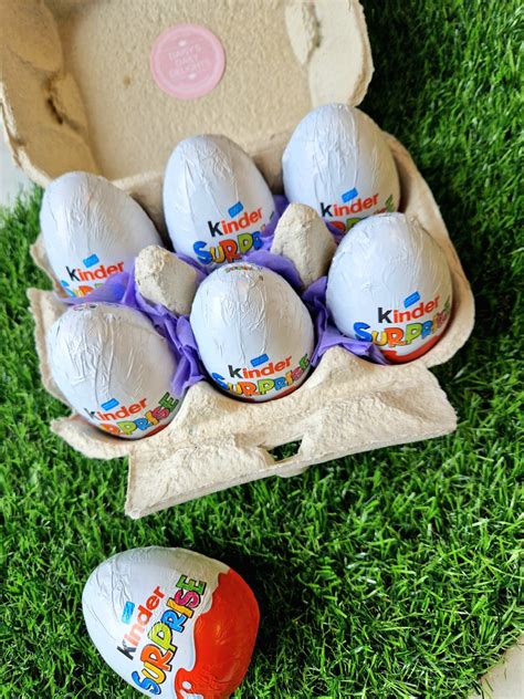 Kinder Egg Carton Gift Box | Daisy's Daily Delights