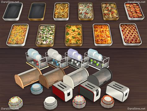 Sims 4 Cc Kitchen Sets