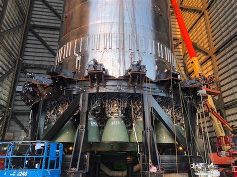 SpaceX installed 29 Raptor engines on a Super Heavy rocket last night - Ars Technica