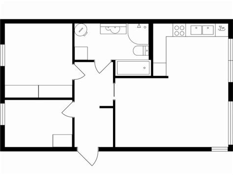 the floor plan for a small apartment