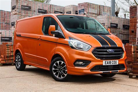 The New Ford Transit Custom Sport Diesel Van Gets 182bhp