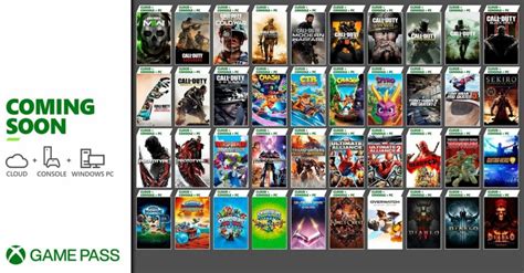 What Activision Blizzard games can we expect to see on Game Pass?