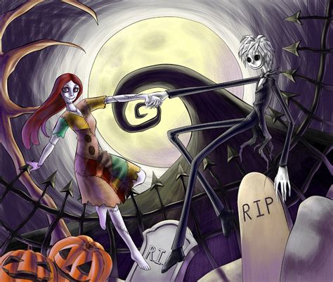 Jack and Sally by lizbomb on DeviantArt