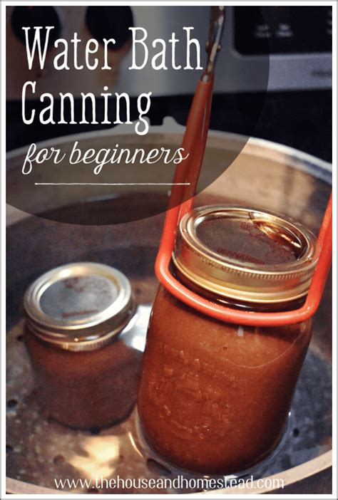 Water Bath Canning for Beginners