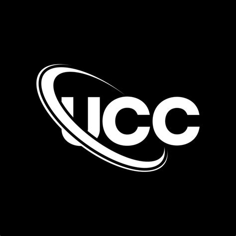 UCC logo. UCC letter. UCC letter logo design. Initials UCC logo linked with circle and uppercase ...