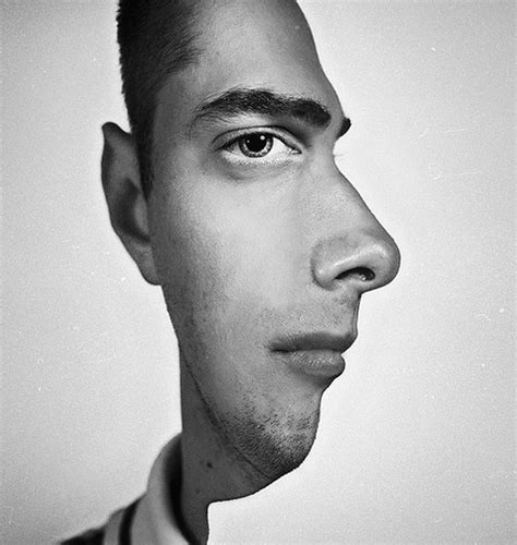 Two Face Optical Illusion