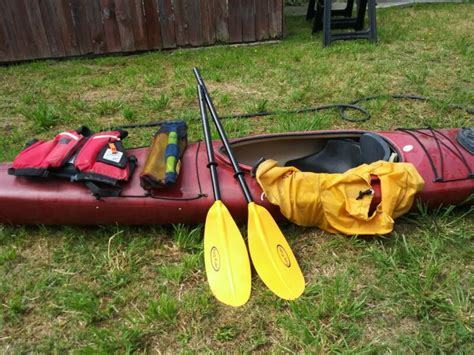 Kayak, Old Town, Red With Accessories for sale from United States