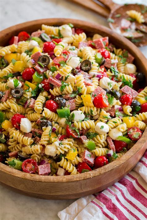 Italian Pasta Salad Recipe - Cooking Classy