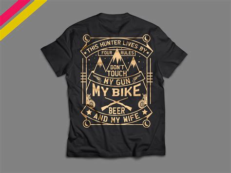 Funny Hunting T-shirt for Men | Behance