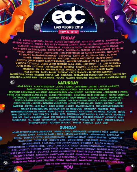 Insomniac Reveals The EDC Las Vegas 2019 Lineup | LATF USA NEWS