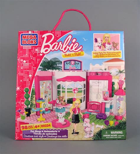 Mega Bloks Barbie's "Pet Shop" vs. Lego Friends' "Heartlake Pet Salon ...