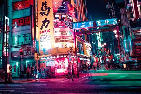 HD wallpaper: Tokyo Street, city and Urban, hD Wallpaper, japan, lights, neon | Wallpaper Flare