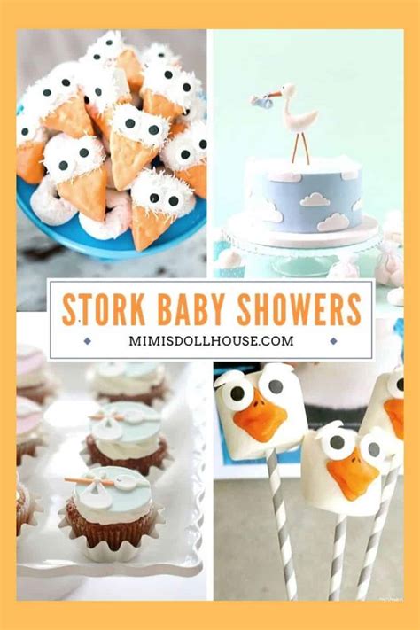 Clever + Classic Stork Baby Shower Ideas - Mimi's Dollhouse