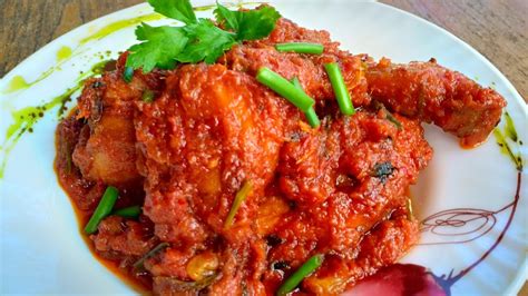 Resepi Ayam Masak Merah Johor