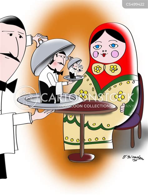 Babushka Dolls Cartoons and Comics - funny pictures from CartoonStock