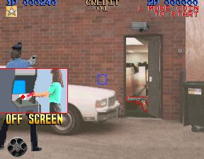 Gameplay from "Lethal Enforcers" (1992) | Arcade games, Arcade, Konami