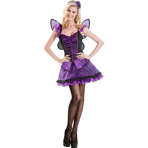 Purple Fairy Adult Halloween Costume - Walmart.com