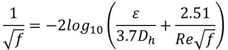 Colebrook Equation Solver in Excel - EngineerExcel