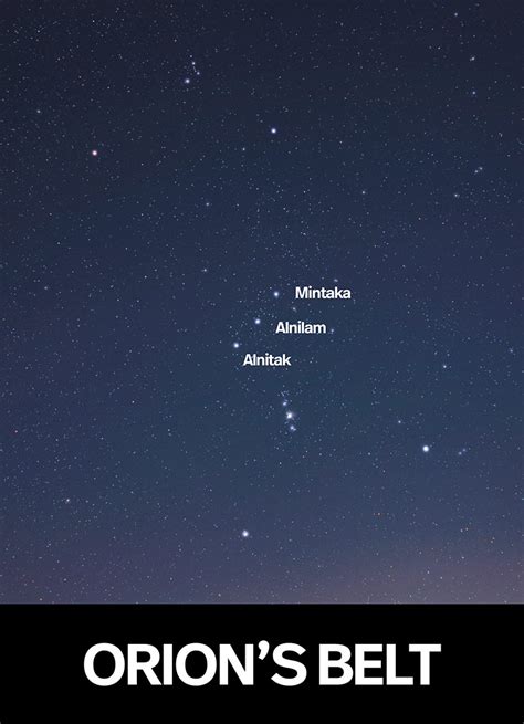 Orion's Belt | 3 Bright Stars in Orion | Pictures, Location, and Facts