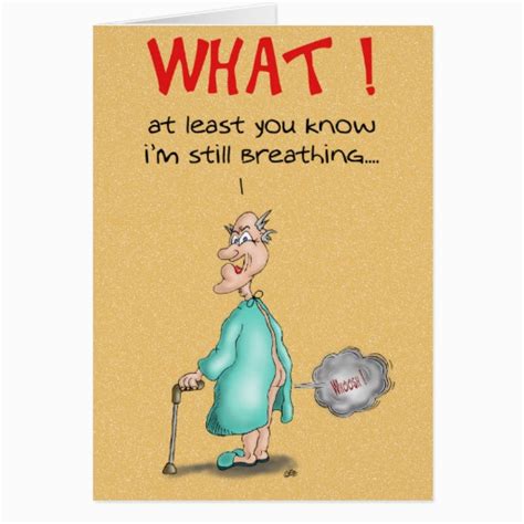 Farting Birthday Cards Funny Birthday Cards Old Fart Card Zazzle | BirthdayBuzz