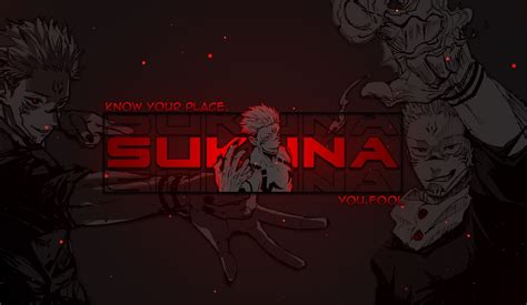 Anime SukunaJujutsu Kaisen Know Your Place, Laptop Backgrounds, Macbook ...