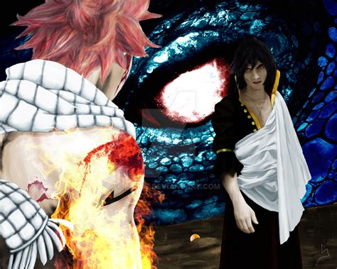 Natsu vs Zeref - Fairy Tail by iIndus on DeviantArt