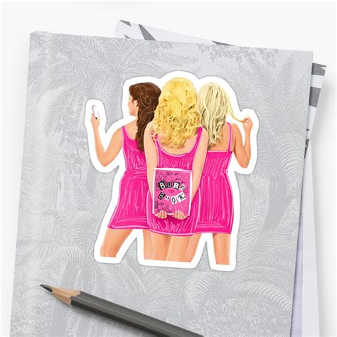 "Mean Girls Trio" Sticker by Duckgirl5450 | Redbubble