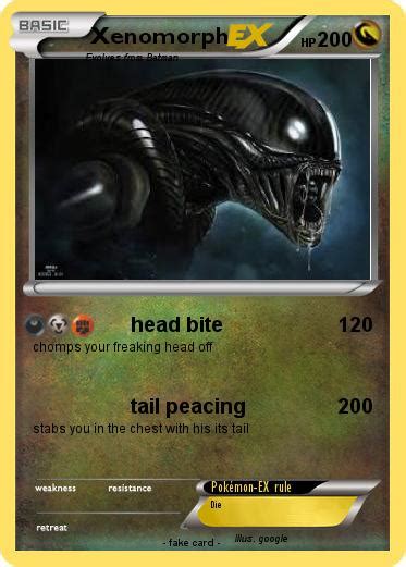 Pokémon Xenomorph 239 239 - head bite - My Pokemon Card