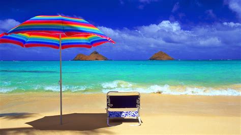 Beach Chair Wallpaper - WallpaperSafari