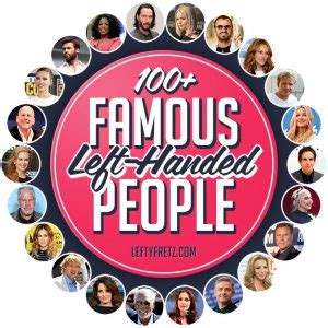 100+ Famous Left Handed People - World's BIGGEST List 2024