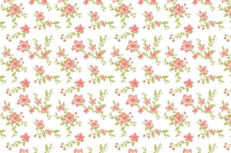 Seamless Vintage Floral Patterns By The Pen and Brush | TheHungryJPEG