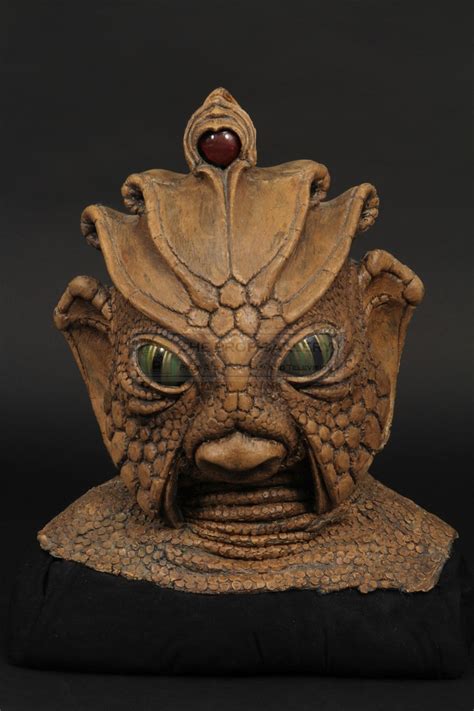 The Prop Gallery | Silurian mask - Warriors of the Deep